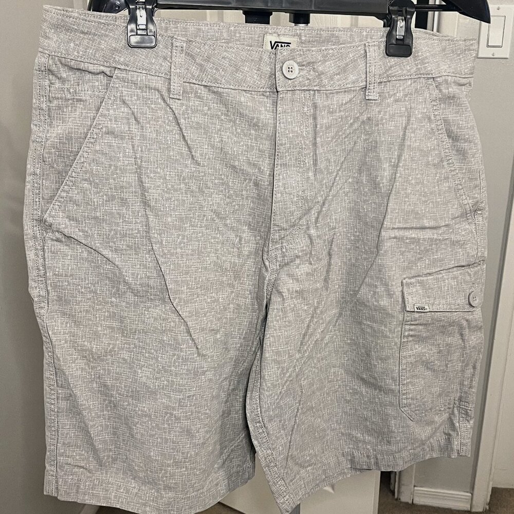 Vans Off The Wall Tan Cargo Shorts - Men's Size 38